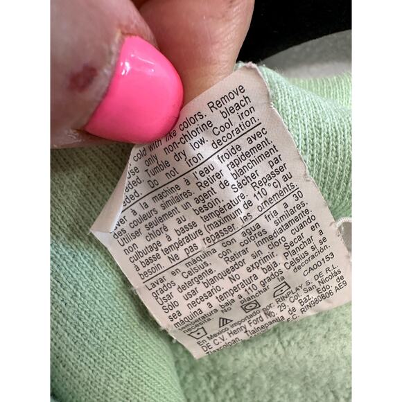 Champion men's size Medium reverse weave hoodie green sweatshirt kangaroo - Picture 5 of 9